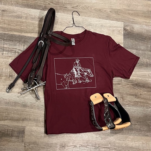 Cutting Horse tee - Picture 2 of 3